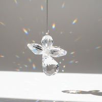 Crystal Guardian Angel - Aurora Borealis