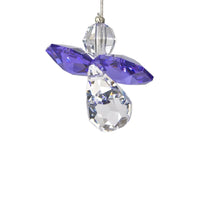 Crystal Guardian Angel - Amethyst