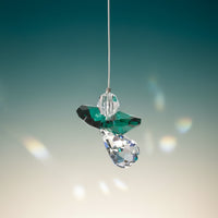 Crystal Guardian Angel - Emerald