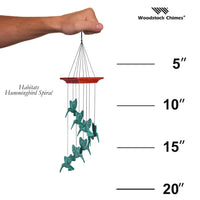 Habitats - Hummingbird Spiral Chime