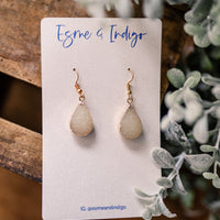 Grace Earrings - White