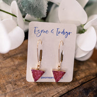 Taylor Earrings - Pink