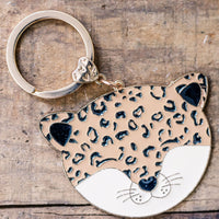 Leopard Keychain