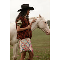 Myra Bags "Quad Desert Blooms Messenger Bag"
