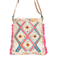 Myra Bags "Quad Desert Blooms Messenger Bag"