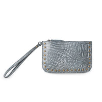 Myra Bags "Petalwild Western Wallet for Women in Blue Sage with Embossed Detail"
