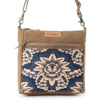 Myra Bags "Crestbloom Vintage" Crossbody Bag