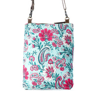Myra Bags "Paisley Spring Floral" Crossbody Bag