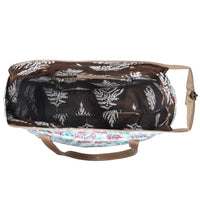 Myra Bags "Pinkpaisley" upcycled canvas Tote Bag