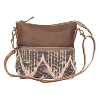 Myra Bags "Coffee Canvas Small & Crossbody Bag"