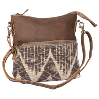 Myra Bags "Coffee Canvas Small & Crossbody Bag"