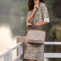 Myra Bags "Blending Taste" Aztec Print Shoulder Bag