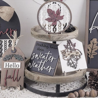 Fall Sweater Weather Sign Kit