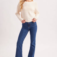 Woven Waves Sweater