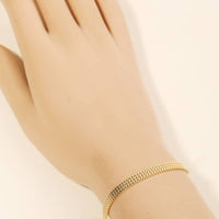 Box Chain Clasp Bracelet