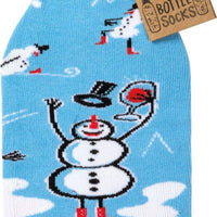 Christmas Cheers Bottle Sock Cover