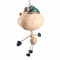 Snowman Christmas Ornament with Hat