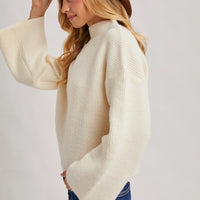 The Elevated Ease Sweater - Cream