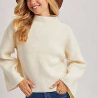 The Elevated Ease Sweater - Cream