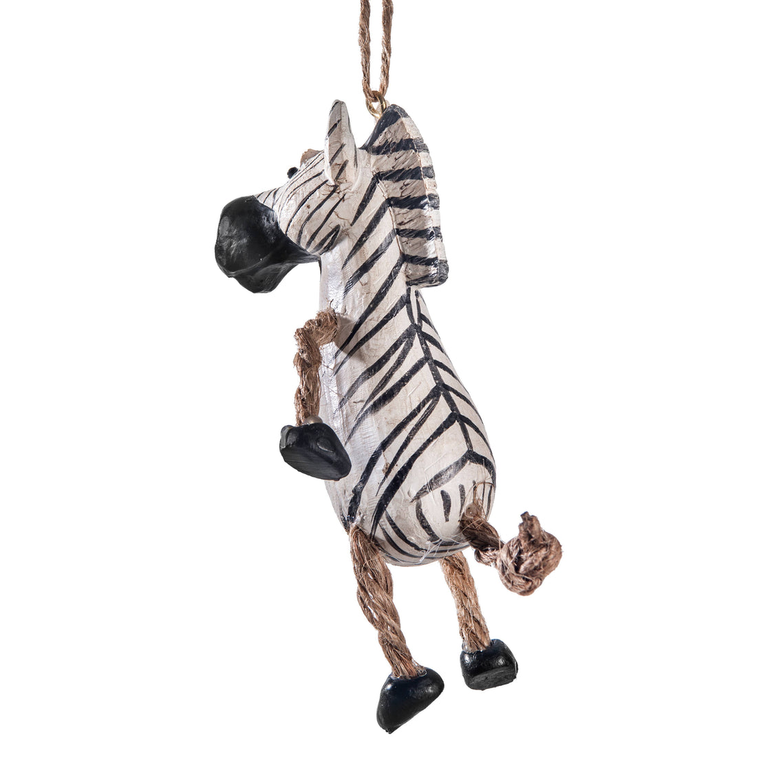 Zebra Zoo Ornament