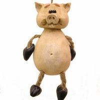 Dangly Pig Ornament