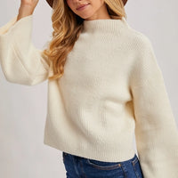 The Elevated Ease Sweater - Cream