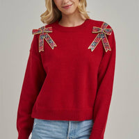 Mistletoe & Bows Sweater