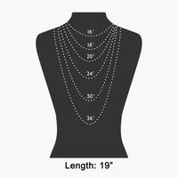 Pave Carabiner Clasp Paperclip Chain Necklace: Gold