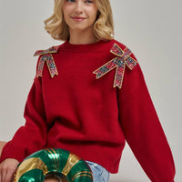 Mistletoe & Bows Sweater