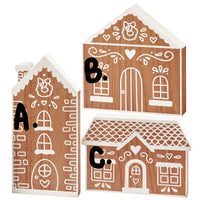 Gingerbread House Chunky Sitter Set