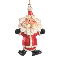 Santa With Arms Out Christmas Ornament