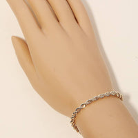 Rope Chain Bracelet: Gold