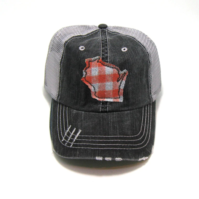 Distressed Wisconsin Hat