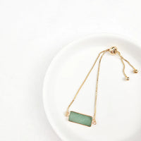 Slider Bracelet - Choose Gem