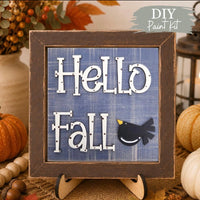 Hello Fall - 4.25"
