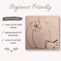 Pumpkin + Crow Tile Kit - 4.25"