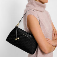Nova Small Shoulder Bag - Black
