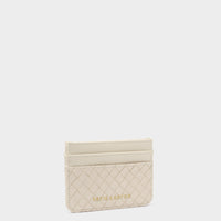 Nova Woven Texture Card Holder - Off White