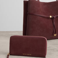 Large Wallet- Cherry