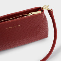 Nova Small Shoulder Bag - Crimson