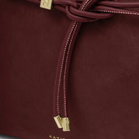Lori Suedette Tote Bag - Cherry