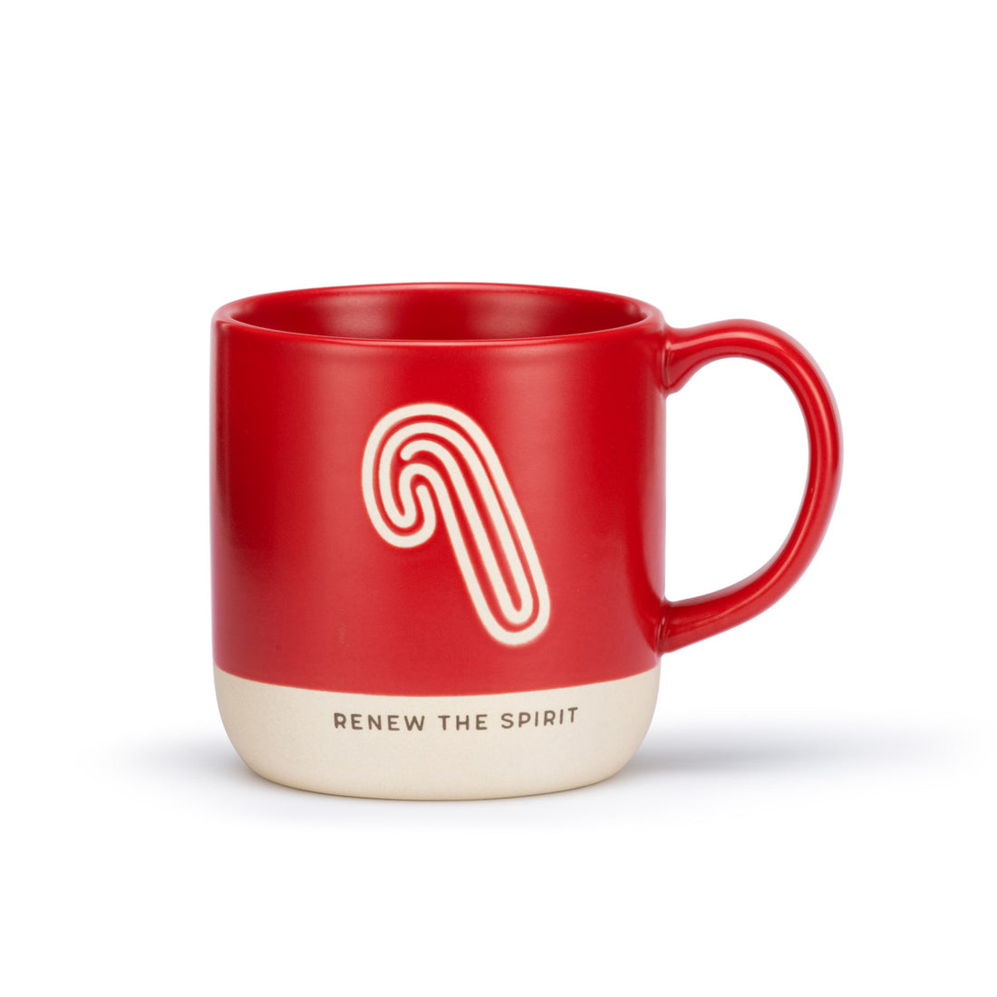 Renew The Spirit Candy Cane Mug