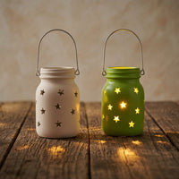 Jar Lantern Ceramic DIY Kit