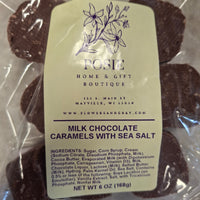 Milk Chocolate Caramels With Sea Salt