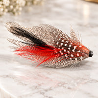 Feather Hair Clip - Spotted