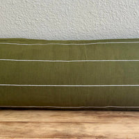 Green Lumbar Pillow