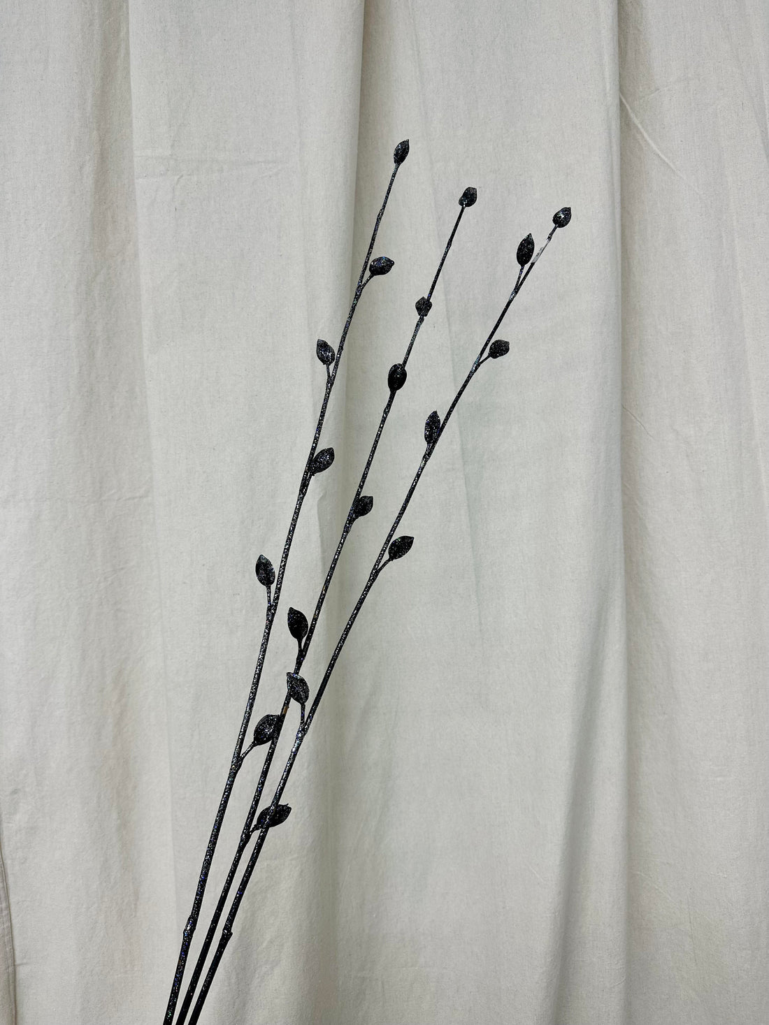 Black Glitter Branch