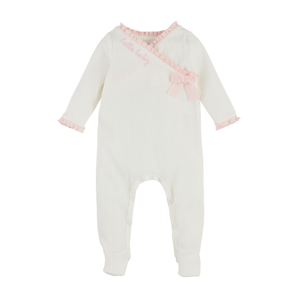Mud Pie Pink Hello Baby Sleeper