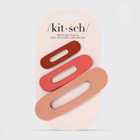 Kitsch Flat Lay Claw Clip 2pc Flat - Matte Bright Colors