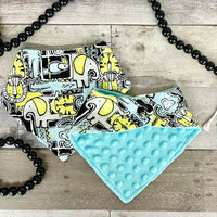 Safari Animals Baby Bib Bandana